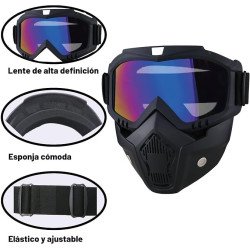Máscara de paintball anti niebla | Con visor anti empañante