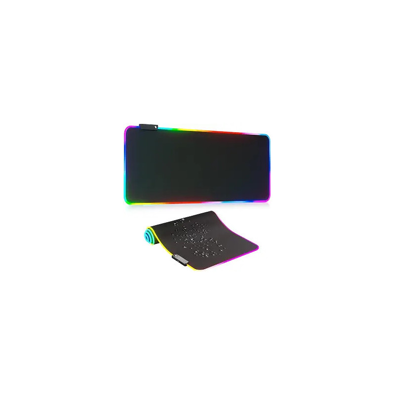 Alfombrilla de ratón RGB LED |Alfombrilla de raton con lluces RGB
