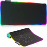 Alfombrilla de ratón RGB LED |Alfombrilla de raton con lluces RGB