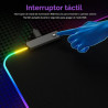 Alfombrilla de ratón RGB LED |Alfombrilla de raton con lluces RGB