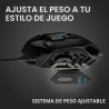 Logitech G 502 HERO Ratón para juegos | Raton con cable de alto rendimiento para PC