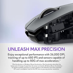 Alienware AW720M - Mouse inalámbrico | Mouse Bluetooth con botones programables