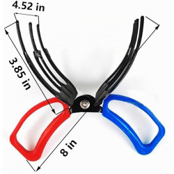 Pinza para peces de 3 garras | Pinza para peces con fuerte agarre para evitar escapes del pez