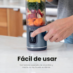 Ninja BC151EM Blast - Licuadora portátil, inalámbrica