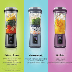 Ninja BC151EM Blast - Licuadora portátil, inalámbrica