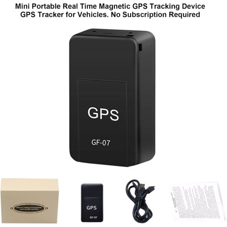 Rastreador GPS para vehículos, mini dispositivo de seguimiento GPS magnético en tiempo real, cobertura global completa para