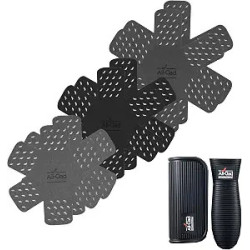 All-Clad Juego de protectores de ollas | Protectores antideslizantes para ollas