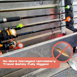 HOOK-EZE Herramienta para atar nudos de pesca | Proteccion y almacenamiento para ganchos de pesca