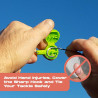 HOOK-EZE Herramienta para atar nudos de pesca | Proteccion y almacenamiento para ganchos de pesca
