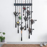 PLUSINNO Soporte vertical para caña de pescar | Soporte de pared para guardar cañas de pesca