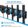 PLUSINNO Soporte vertical para caña de pescar | Soporte de pared para guardar cañas de pesca