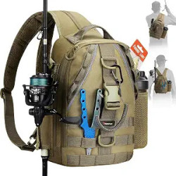 Piscifun Travel X - Bolsa de almacenamiento de pesca | Mochila de alamcenamiento multifuncional de pesca