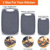 KIMIUP Tabla de cortar de cocina (juego de 3)