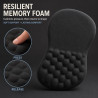Alfombrilla de mouse ergonómica | Alfombrilla para mouse con reposamuñecas y viscoelastica