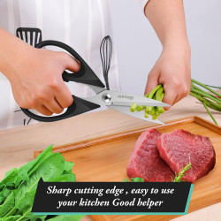 iBayam - Tijeras de cocina de alto rendimiento para carnes