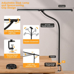 Lámpara de escritorio LED | Lampara LED para iluminacion de escritorio