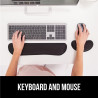 GORILLA GRIP Reposamuñecas | Reposamuñecas de escritorio con memory foam