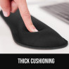 GORILLA GRIP Reposamuñecas | Reposamuñecas de escritorio con memory foam
