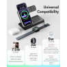 Estación de carga inalámbrica para iPhone | Estacion de carga para celular, watch y airbuds