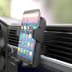 Amazon Basics Soporte de celulares para autos | Soporte de ventilacion de autos para celulares