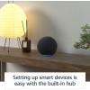 Echo (4ta Generación) | Con sonido de alta calidad, hub de smart home y Alexa | Negro