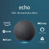 Echo (4ta Generación) | Con sonido de alta calidad, hub de smart home y Alexa | Negro