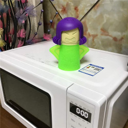 Limpiador a vapor para horno de microondas, solo agrega vinagre y agua