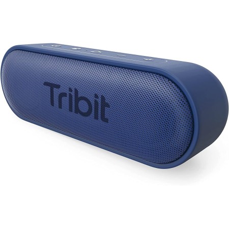 Tribit XSound Go Altavoz Bluetooth portátil, 12 W altavoz inalámbrico con graves ricos, IPX7 impermeable, 24 horas de