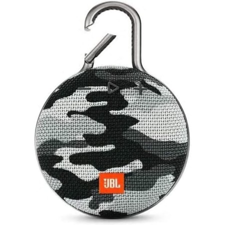 JBL Clip 3, negro - Altavoz Bluetooth impermeable