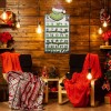Decoraciones de Navidad, calendario de Adviento de cuenta regresiva de Navidad 3D, liquidación de decoración del hogar,