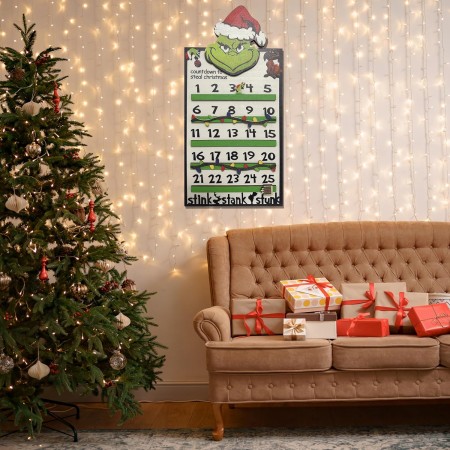 Decoraciones de Navidad, calendario de Adviento de cuenta regresiva de Navidad 3D, liquidación de decoración del hogar,
