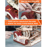 MIEBELY Rompecabezas de madera 3D para adultos | De madera con motor manual y electrico