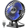 JZCreater Ventilador de escritorio USB, mini ventiladores portátiles