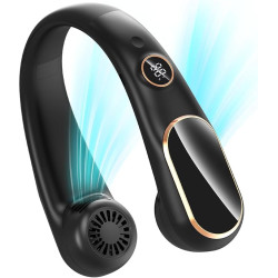 Koonie Ventilador de cuello recargable