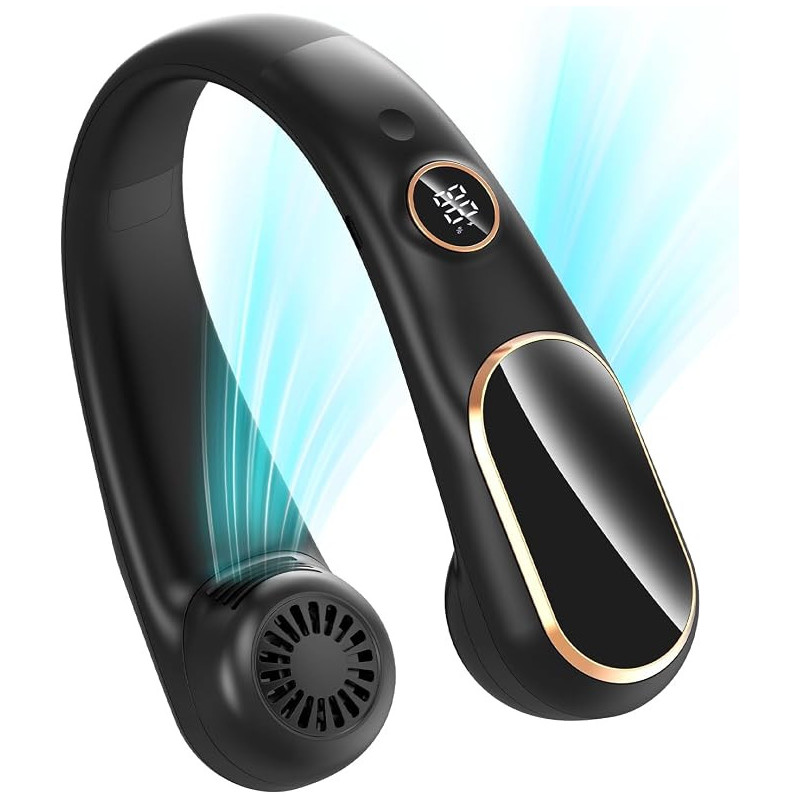 Koonie Ventilador de cuello recargable