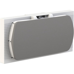 Comfort Zone Ventilador de ventana doble de 9 pulgadas con control de flujo de aire reversible