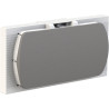 Comfort Zone Ventilador de ventana doble de 9 pulgadas con control de flujo de aire reversible