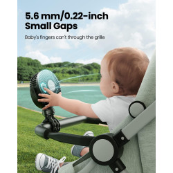 Gaiatop Mini ventilador portátil para cochecito