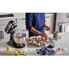 Batidora clásica de pie KitchenAid K45SSWH K45SS, 275 W, 4 1/2 qt, Negro ónice