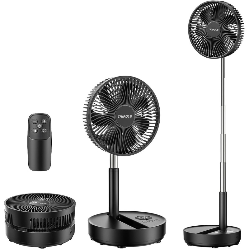 TriPole Ventilador de pie portátil