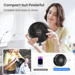 TriPole Ventilador de pie portátil