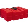 Scepter 08667 Tanque de combustible marino rectangular de 9 galones para barcos de motor fuera de borda, 23 "x 14" x 11.5", rojo