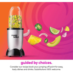 Batidora Magic Bullet, S, Plateado