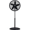 Pedestal Ventilador, ajustable, Negro, 18-pulgadas Lasko Productos 1827 , Plástico, Negro, 18 pulgadas