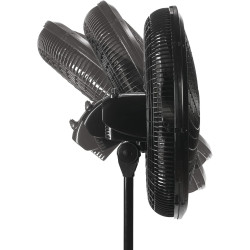 Pedestal Ventilador, ajustable, Negro, 18-pulgadas Lasko Productos 1827 , Plástico, Negro, 18 pulgadas
