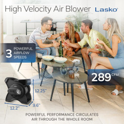 Ventilador de escritorio, ventilador de mesa turbo para dormitorio