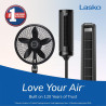 Ventilador de escritorio, ventilador de mesa turbo para dormitorio