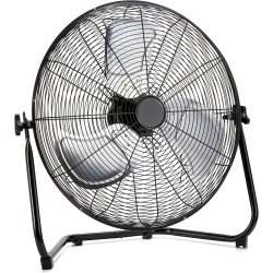 AmazonCommercial - Ventilador industrial de alta velocidad de 20 pulgadas, color negro