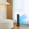 Amazon Basics Ventilador de torre oscilante de 60 grados de 28 pulgadas para dormitorio