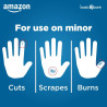 Amazon Basic Care Vendajes adhesivos | Echas de tela flexible y transpirable